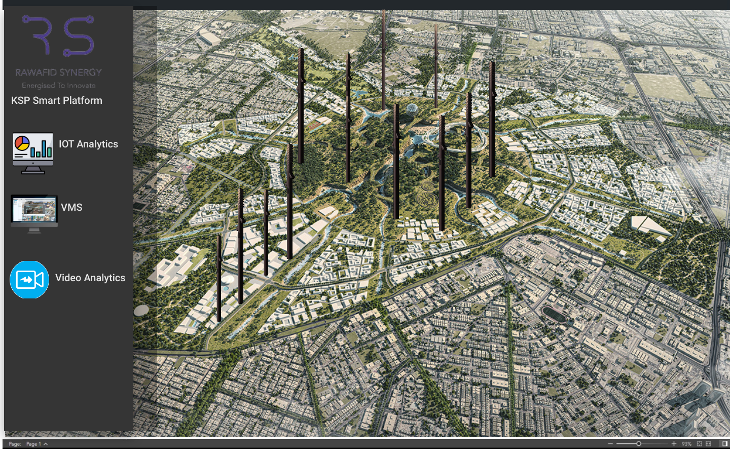 Smart City Platform interactive prototype on Proto.io Spaces by ...